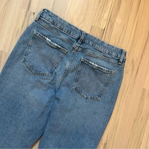 Forever 21 Distressed Blue Boyfriend Jeans - Picture 10 of 10